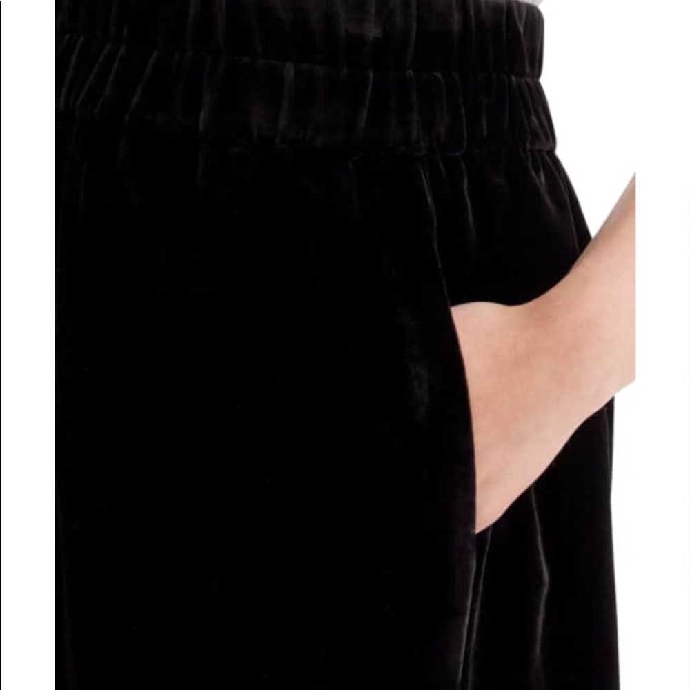 JCrew Velvet Pull On Skirt - Picture 3 of 3